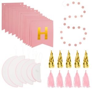 Set de velas y banderines para fiesta